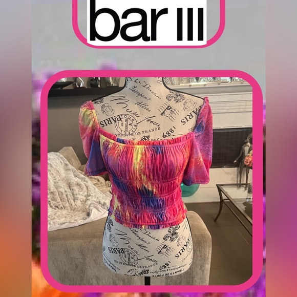 🆕 Bar III crop top - Picture 1 of 12